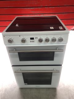 HISENSE INTEGRATED DOUBLE OVEN MODEL: HDE3211BWUK