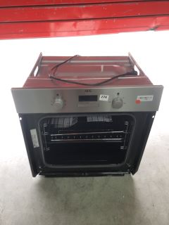 AEG INTEGRATED SINGLE OVEN MODEL: BSX23101XM