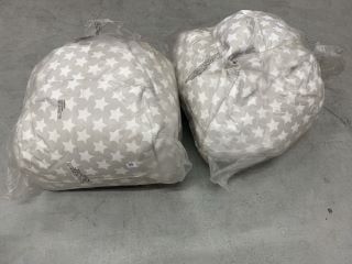 2 X LARGE BEAN BAGS