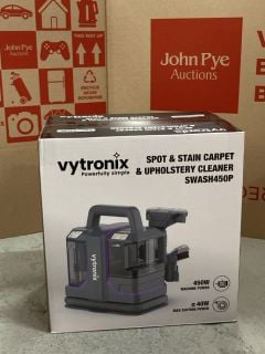 VYTRONIX SPOT & STAIN CARPET & UPHOLSTERY CLEANER RRP: £84