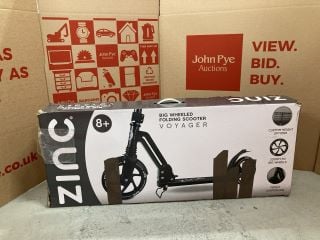 ZINC BIG WHEELED FOLDING SCOOTER