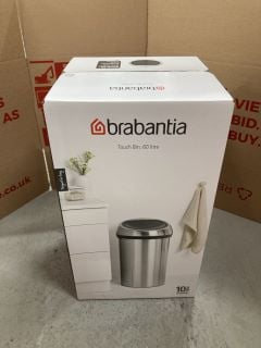 BRABANTIA 60L TOUCH BIN