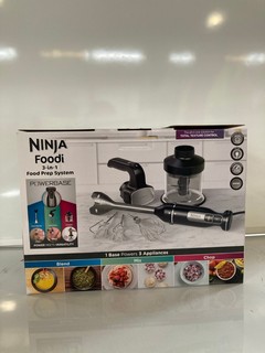 1 X NINJA FOODI 3-IN-1 FOOD PREP SYSTEM MODEL CL100UK 30 RRP £100.00