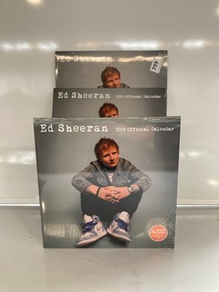 QTY OF ED SHEERAN 2023 OFFICIAL CALENDARS