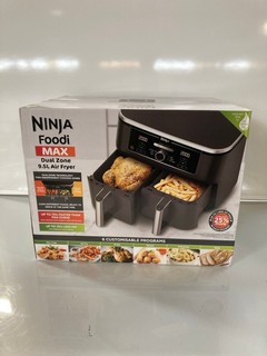 1 X SHARK NINJA FOODI MAX DUAL ZONE 9.5 L AIR FRYER