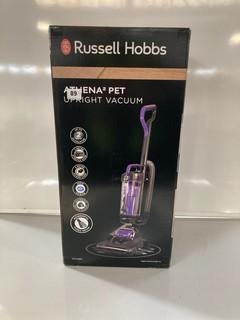 1 X RUSSELL HOBBS ATHENA² PET UPRIGHT VACUUM