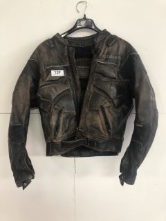 RICHA LEATHER MOTORCYCLE JACKET SIZE XL