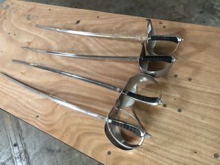 *18+ ONLY* 4 X 96CM HANWEI REPLICA METAL SABRES