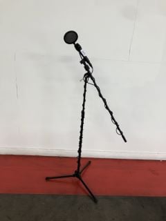 DJ-TECH PROFESSIONAL MK-100 MICROPHONE TO INCLUDE MICROPHONE STAND AND MICROPHONE CONDENSER