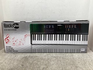 ROCKJAM 61 KEY MUSIC KEYBOARD MODEL RJ361: LOCATION - H10