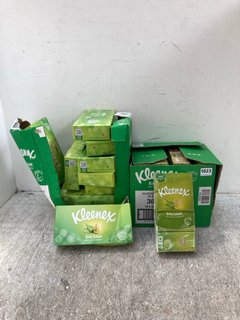 2 X BOXES OF KLEENEX BALSAM HANKS TISSUE: LOCATION - H10