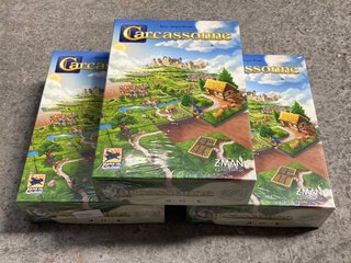 3 X CARCASSONNE ZMAN GAMES: LOCATION - E6