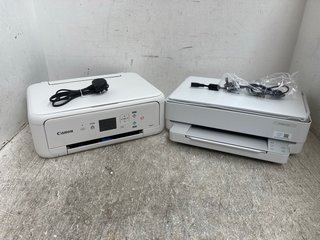 HP ENVY 6020E PRINTER IN WHITE TO INCLUDE CANON PIXMA TS5151 ALL IN ONE PRINTER IN WHITE: LOCATION - J6