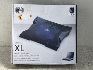 COOLER MASTER NOTEPAL XL LAPTOP COOLING PAD: LOCATION - E7