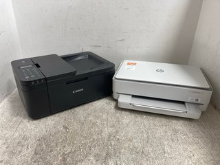 CANON PIXMA TR4750I PRINTER IN BLACK TO INCLUDE HP ENVY 6020E PRINTER IN WHITE: LOCATION - J7