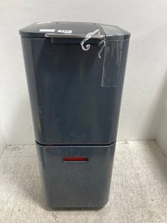 JOSEPH JOSEPH NAVY 2 PART MANUAL BIN: LOCATION - J7