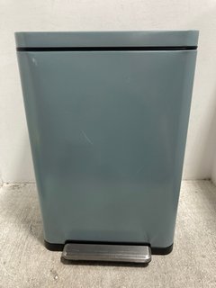 X CUBE KITCHEN 30L BIN IN PALE BLUE RRP £139.99: LOCATION - J7