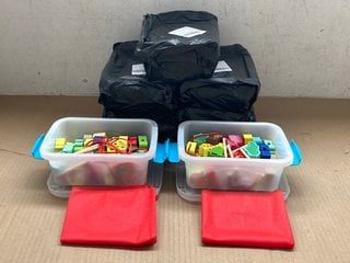 7 X BOXES OF WOODEN KIDS TOYS: LOCATION - J8