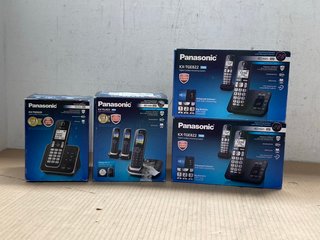 4 X HOUSEHOLD ITEMS TO INCLUDE PANASONIC CORDLESS DIGITAL ANSWERING SYSTEM: LOCATION - J9