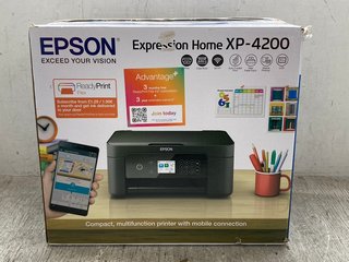 EPSON EXPRESSION HOME XP-4200 PRINTER IN BLACK: LOCATION - J10