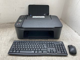 CANON PIXMA TS3450 PRINTER IN BLACK TO INCLUDE LOGO BLACK KEYBOARD: LOCATION - J11