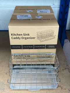 5 X KITCHEN SINK CADDY ORGANISERS: LOCATION - J19