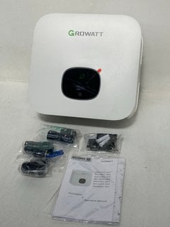 GROWATT 3.6KW DUAL TRACKER INVERTER - 3600-XE/X - RRP £829: LOCATION - FRONT BOOTH