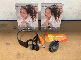 2 X BONE CONDUCTION SPORT HEADPHONES: LOCATION - I12