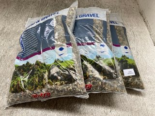 3 X SAND AND GRAVEL FOR AQUARIUM - 5KG: LOCATION - J22