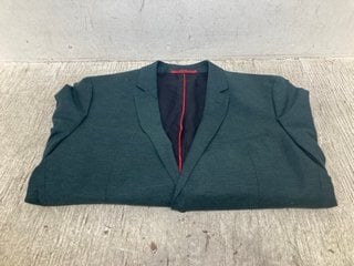 HUGO BOSS MENS ARTI204 BLAZER IN DARK GREEN - UK SIZE 42" REGULAR - RRP £259: LOCATION - I9