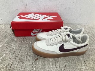 NIKE WOMENS KILLSHOT 2 TRAINERS IN WHITE - UK SIZE 4.5: LOCATION - I9