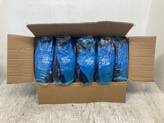 LARGE QTY OF WORK PROTECTIVE GLOVES IN BLUE - UK SIZE 10: LOCATION - I8