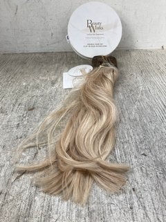 BEAUTY WORKS LUXURY HAIR EXTENSIONS 18" CALABASAS - RRP £148: LOCATION - I7