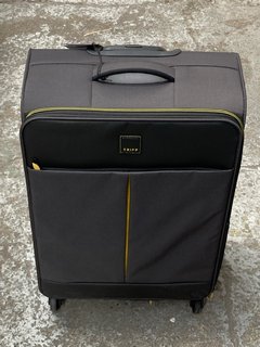 TRIPP STYLE LITE GRAPHITE MEDIUM SUITCASE IN BLACK/GREY/YELLOW: LOCATION - I6