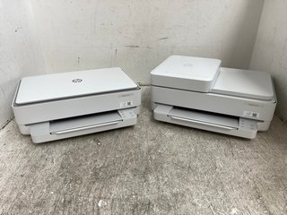 2 X HP PRINTERS IN WHITE MODEL ENVY 6020E: LOCATION - J3