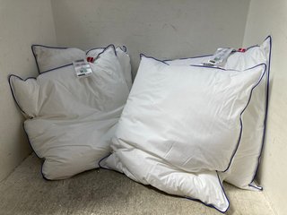 4 X JYSK HALDI FIBRE PILLOWS: LOCATION - H2