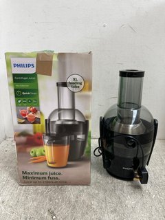 2 X PHILIPS VIVA COLLECTION JUICER MODEL HR1855/70: LOCATION - J4