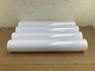 4 X ROLLS OF PLAIN SHEET PAPER: LOCATION - H5