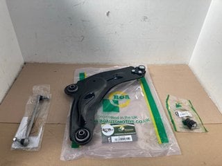 3 X BG AUTOMOTIVE ITEMS TO INCLUDE BG AUTOMOTIVE TRACK CONTROL ARM: LOCATION - H7