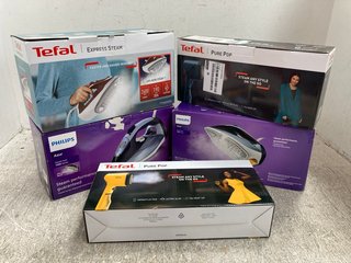 5 X HOUSEHOLD ITEMS TO INCLUDE TEFAL EXPRESS STEAM IRON: LOCATION - J5