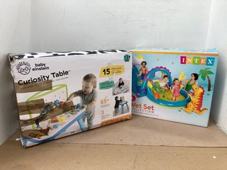 BABY EINSTEIN CURIOSITY TABLE TO INCLUDE DINOLAND PLAY CENTRE POOL: LOCATION - H8