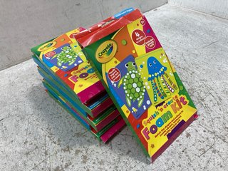 QTY OF CRAYOLA SQUISH AND CREATE FOAM KITS: LOCATION - B 16