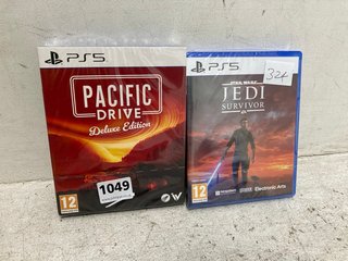 PS5 GAME - PACIFIC DRIVE DELUXE EDITION 12+ TO INCLUDE PS5 GAME - STAR WARS JEDI SURVIVOR 12+: LOCATION - B 16