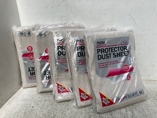 5 X PRODEC ADVANCE PROTECTOR DUST SHEETS: LOCATION - B17