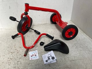 WINTHER KIDS TRICYCLE IN RED: LOCATION - C17