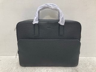 HUGO BOSS CROSSTOWN S DOCUMENT CASE IN BLACK RRP £289: LOCATION - C12