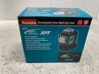 MAKITA RECHARGEABLE GREEN MULTI LINE LASER: LOCATION - C10