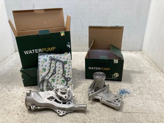 2 X BG AUTOMOTIVE WATER PUMPS MODEL: CP3826 TO INCLUDE WATER PUMP MODEL: CP7252T: LOCATION - C5