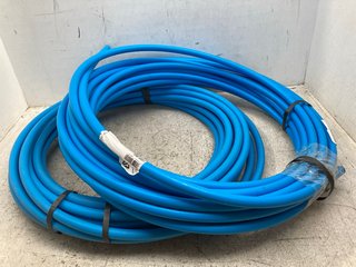 2 REELS OF 20MM X 25M BLUE MDPE WATER SERVICE PIPE COILS: LOCATION - C4