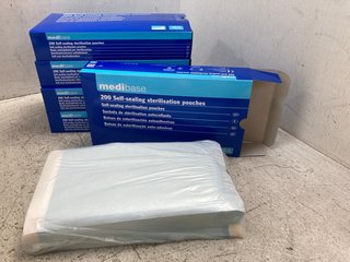 BOX OF MEDIBASE SELF-SEALING STERILISATION POUCHES: LOCATION - C2